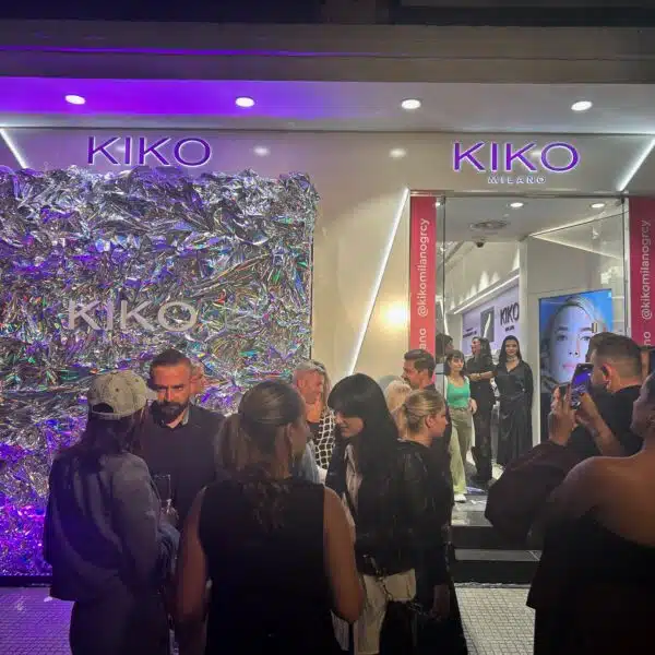 IMG_9989 Εταιρική εκδήλωση KIKO Milano στη Θεσσαλονίκη με shimmer wall και party φωτισμό από Tsisma Iconic Events